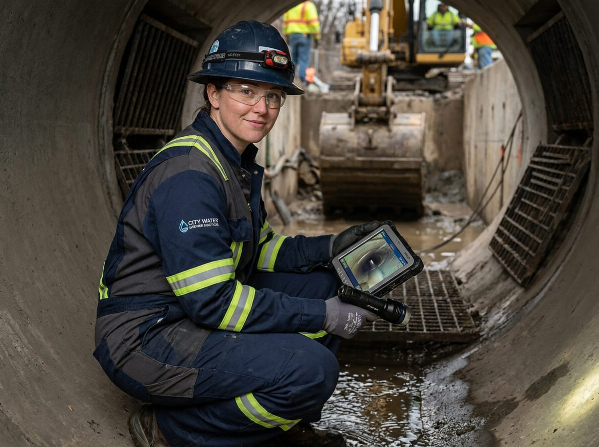 Sewer Line Inspection & Replacement in Childress